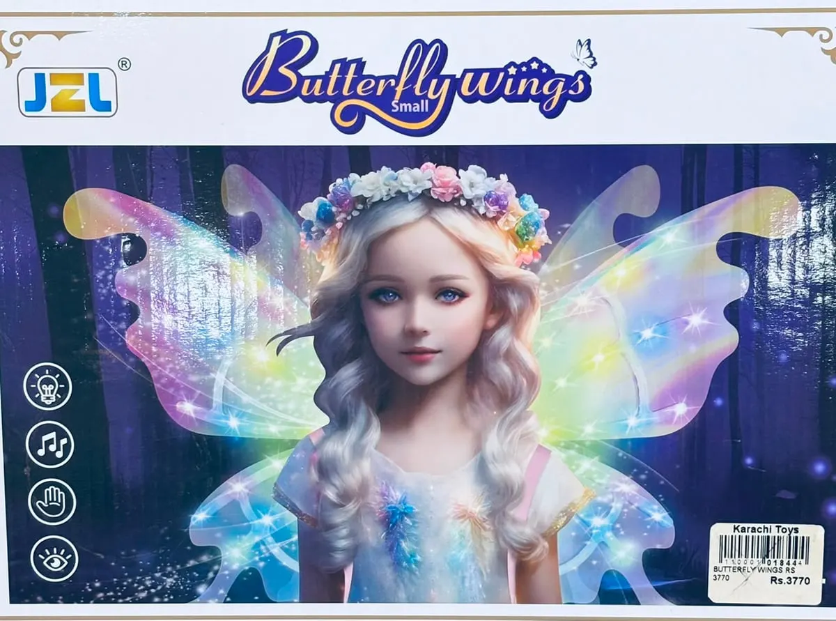 B/O BUTTERFLY WINGS