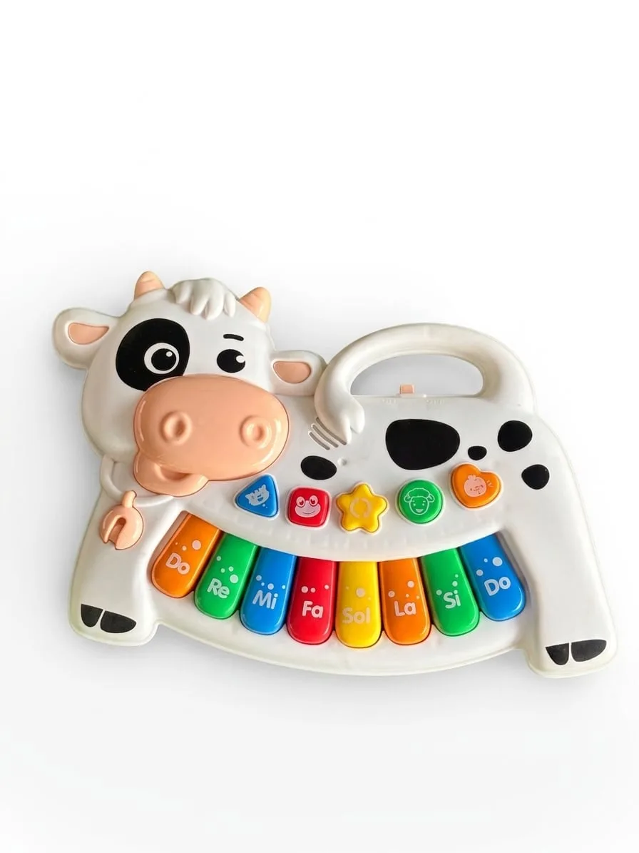 Animal keyboard cow piano photo 2