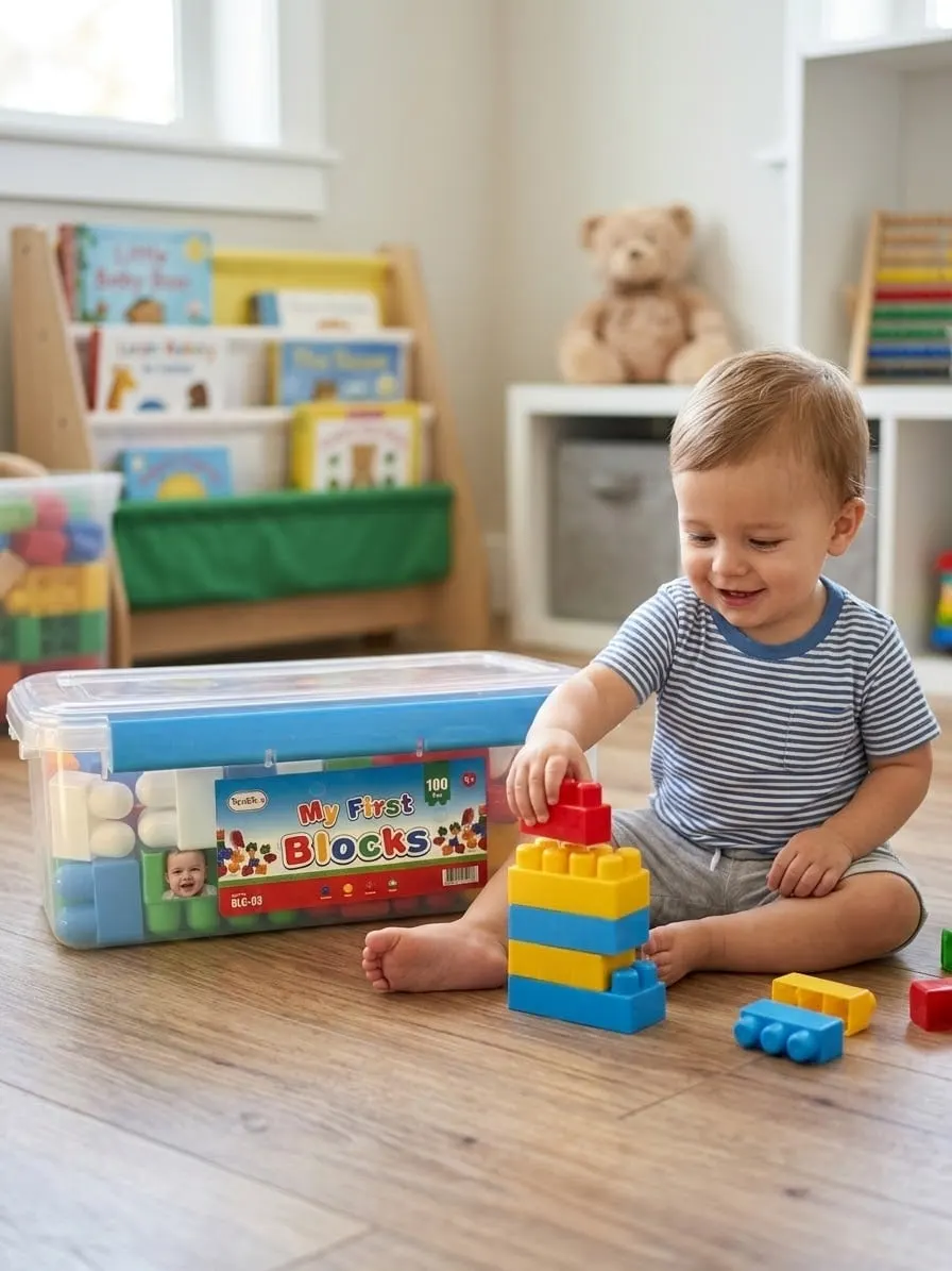 BLOCKS BUCKET 100PCS