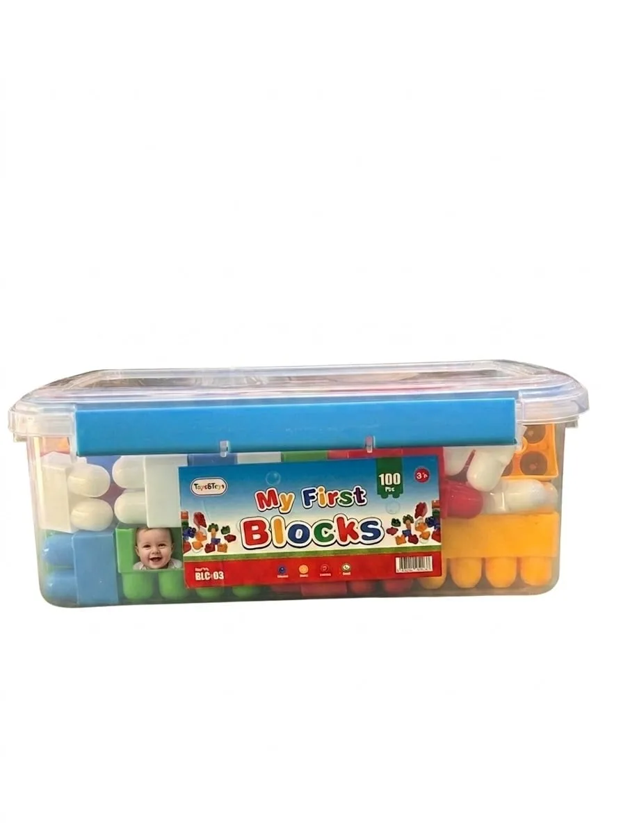BLOCKS BUCKET 100PCS photo 2