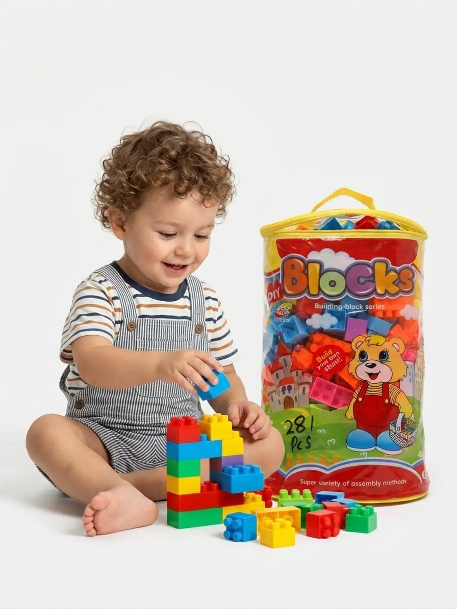 BLOCKS BAG 281PCS